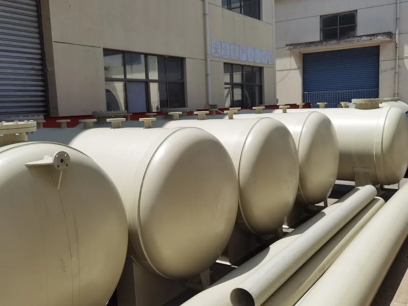 Tanque de almacenamiento de material de polipropileno