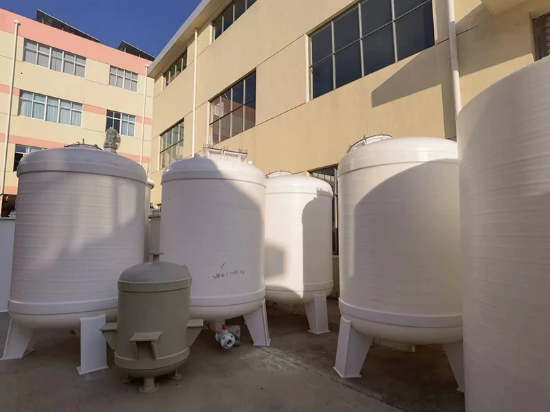 Tanques de almacenamiento de polipropileno