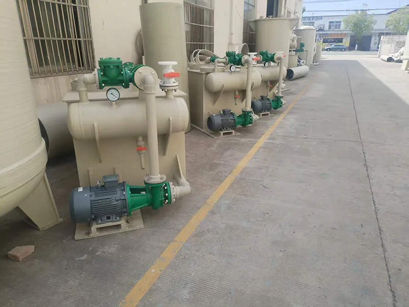 Unidad de vacío por chorro de agua de polipropileno