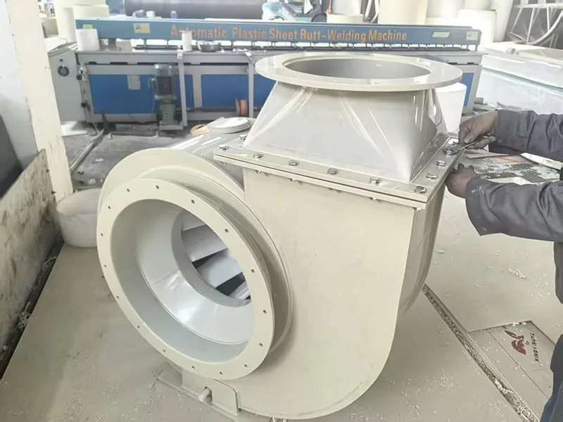 Ventilador anticorrosión PP