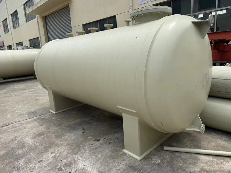 Tanque de almacenamiento de tipo horizontal PP